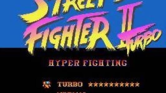 Street Fighter II Turbo titlescreen