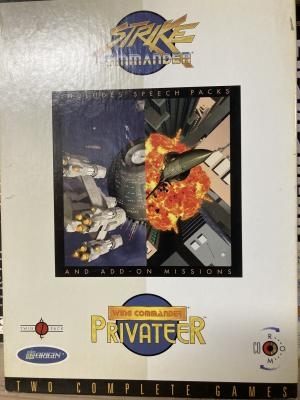 Strike Commander/ Wing Commander  Privateers CD Rom Edition