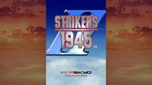 Strikers 1945 II titlescreen