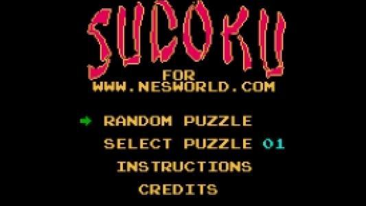 Sudoku: NESWORLD Edition titlescreen