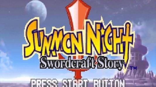 Summon Night: Swordcraft Story titlescreen
