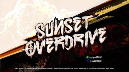 Sunset Overdrive [Day One Edition] titlescreen