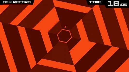 Super Hexagon screenshot