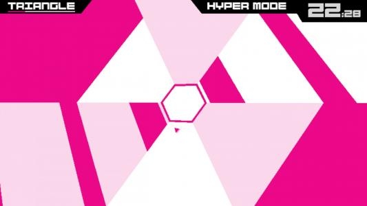 Super Hexagon screenshot