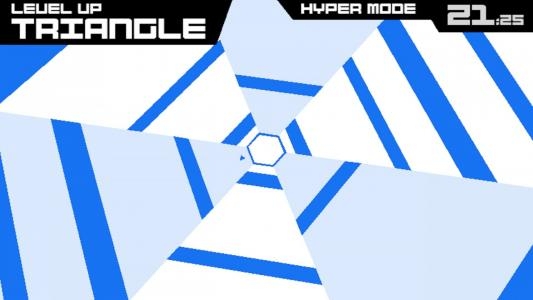 Super Hexagon screenshot