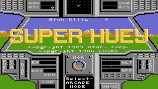 Super Huey UH-IX titlescreen