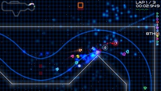 Super Laser Racer screenshot