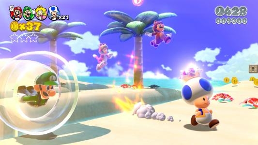 Super Mario 3D World screenshot