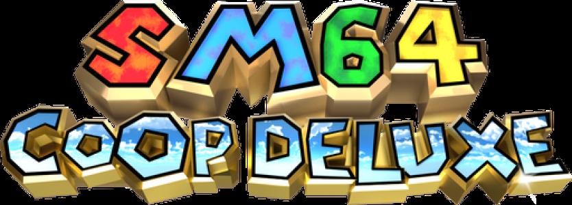 Super Mario 64 Coop deluxe clearlogo