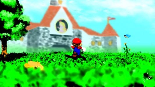 Super Mario 64 fanart