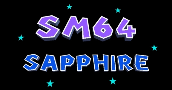 Super Mario 64: Sapphire clearlogo