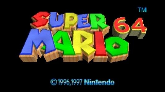 Super Mario 64 Shindō Pak Taiō Version titlescreen