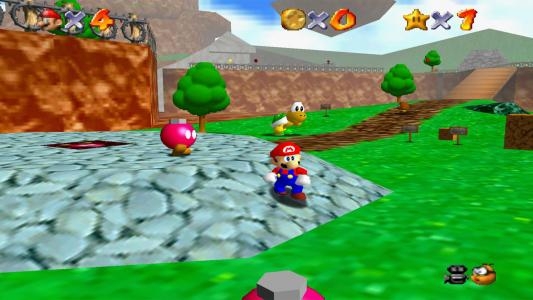 Super Mario 64 screenshot