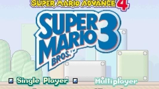 Super Mario Advance 4: Super Mario Bros. 3 - All 38 e-Reader Levels titlescreen