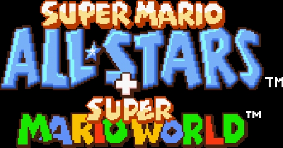 Super Mario All-Stars + Super Mario World clearlogo