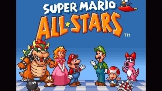 Super Mario All-Stars titlescreen