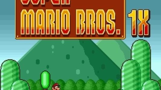 Super Mario Bros. 1X titlescreen