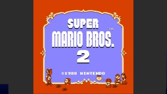 Super Mario Bros. 2 titlescreen