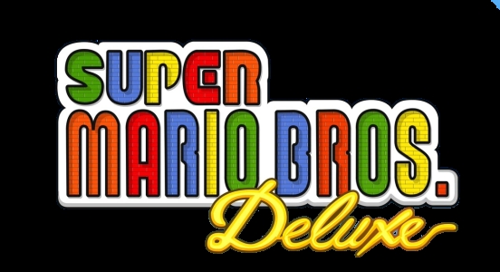 Super Mario Bros. Deluxe clearlogo