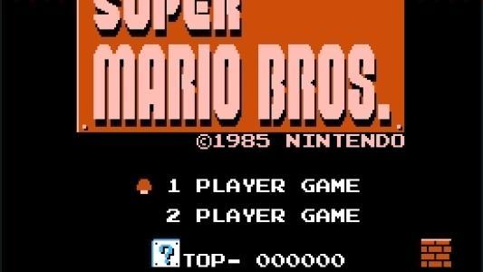 Super Mario Forever titlescreen