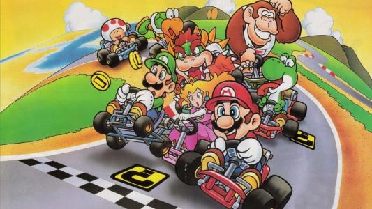 Super Mario Kart fanart
