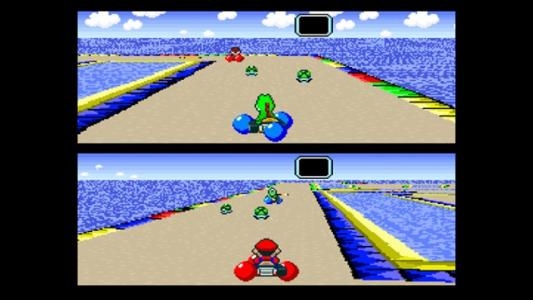 Super Mario Kart screenshot