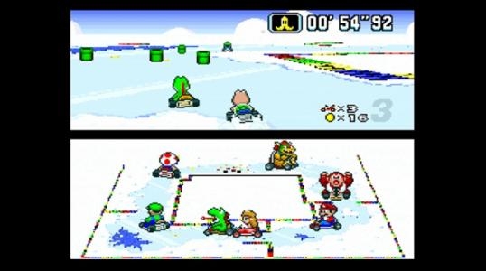 Super Mario Kart screenshot