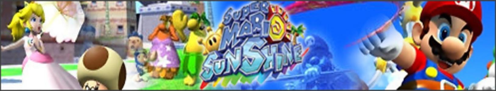 Super Mario Sunshine banner