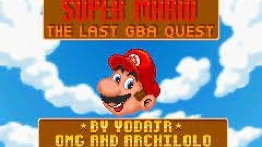 Super Mario: The Last GBA Quest titlescreen