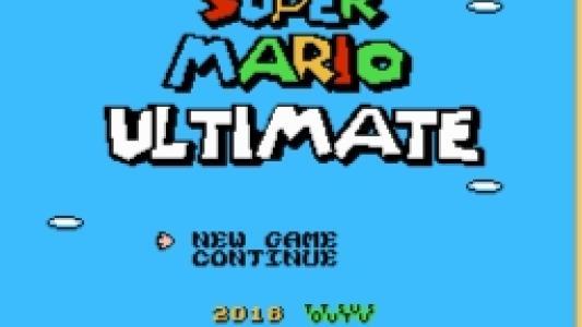 Super Mario Ultimate titlescreen