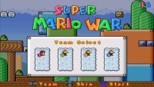 Super Mario War screenshot