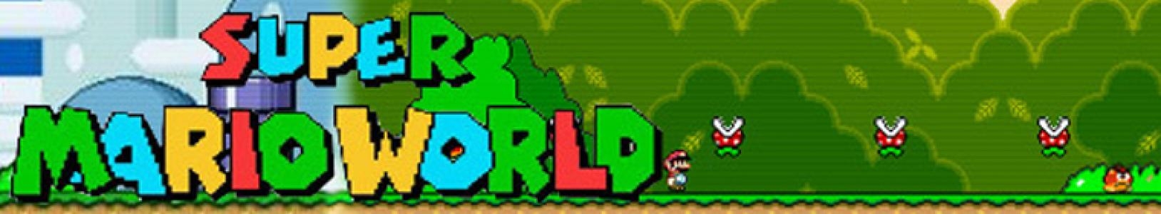 Super Mario World banner