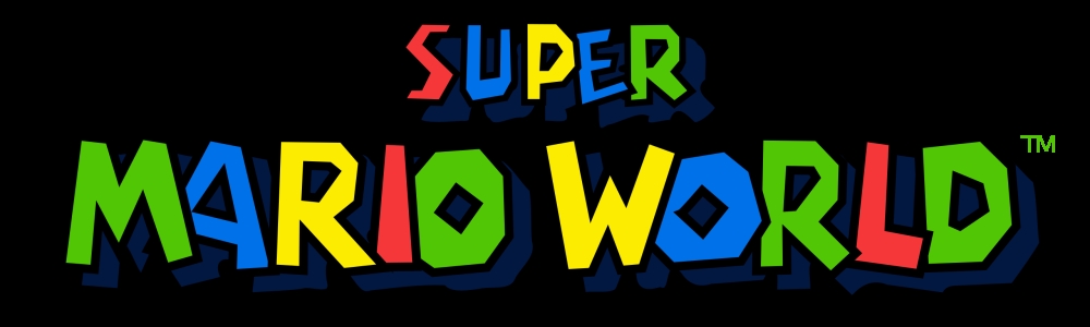 Super Mario World clearlogo