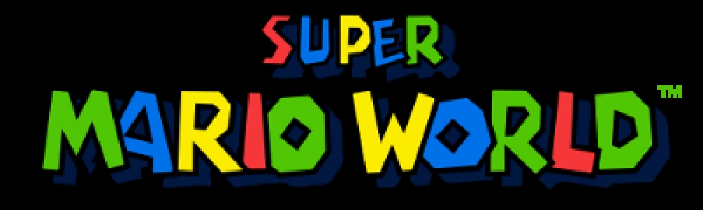 Super Mario World clearlogo