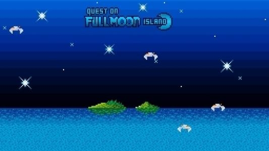 Super Mario World: Quest On Full Moon Island titlescreen