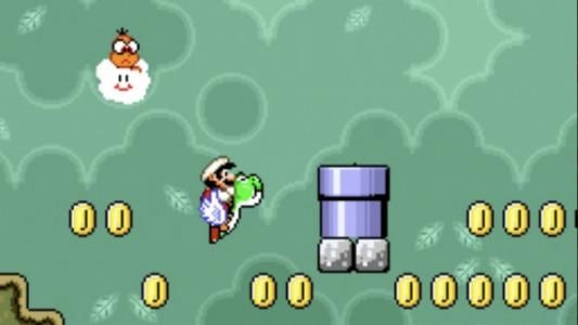 Super Mario World: Super Mario Advance 2 screenshot