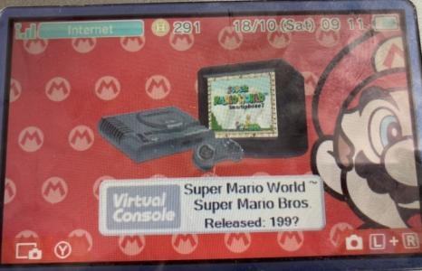 Super Mario World ~ Super Mario Bros (VC)