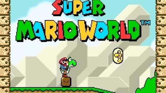 Super Mario World titlescreen