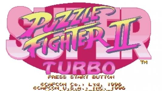 Super Puzzle Fighter II X for Matching Service titlescreen