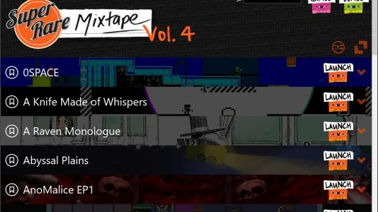 Super Rare Mixtape Vol. 4 titlescreen