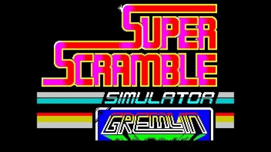 Super Scramble Simulator titlescreen