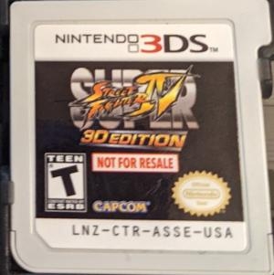 Super Street Fighter IV: 3D Edition [Not For Resale]