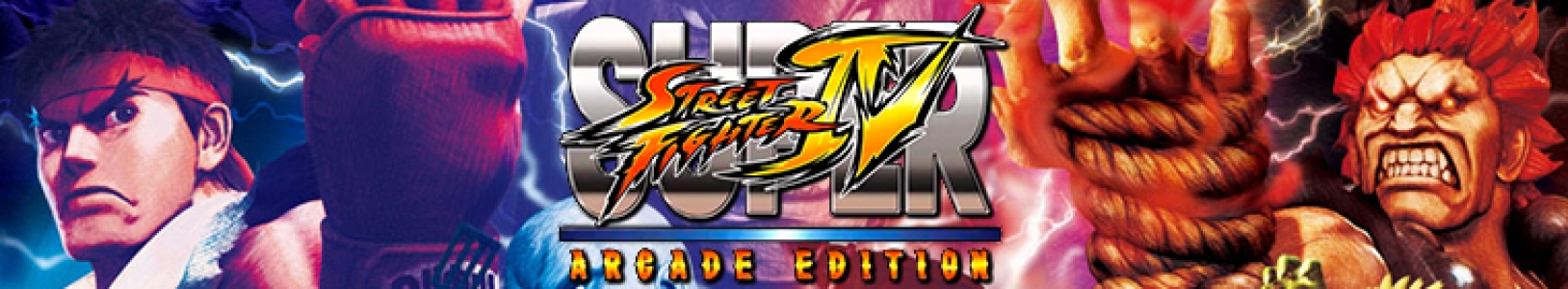 Super Street Fighter IV: Arcade Edition banner