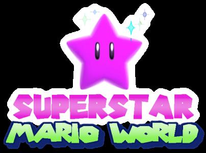Superstar Mario World clearlogo