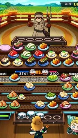 Sushi Striker: The Way of Sushido screenshot