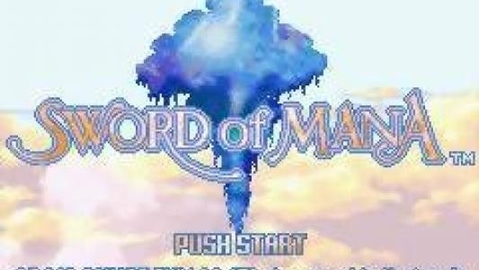 Sword of Mana titlescreen