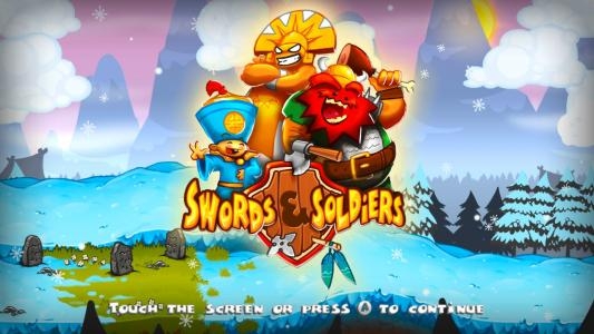 Swords & Soldiers HD titlescreen