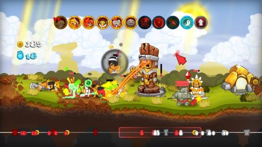 Swords & Soldiers screenshot