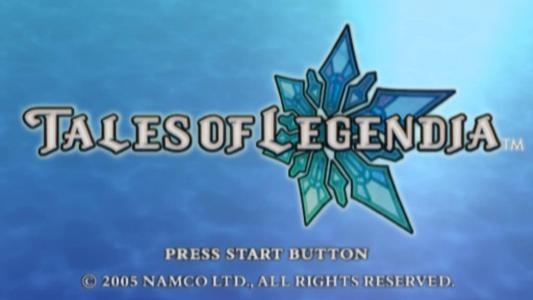 Tales of Legendia titlescreen