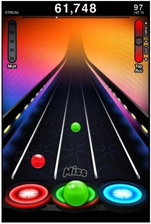 Tap Tap Revenge 3 screenshot